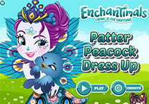 Juego de Enchantimals Patter Peacock